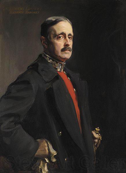 Philip Alexius de Laszlo Sir Robert Gresley, Eleventh Baronet Germany oil painting art
